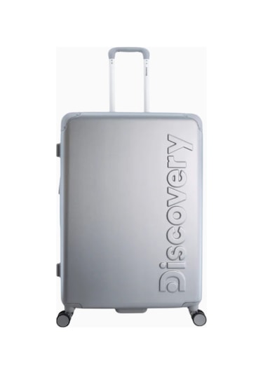 Discovery Focus Abs Large Genişleyebilir Büyük Boy Valiz Gümüş