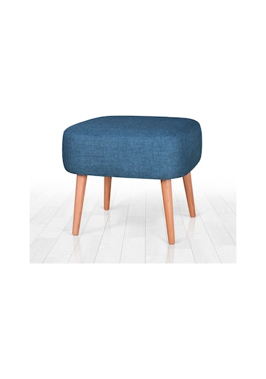 Lorencehome Parrot Puf - Mavi / Lorence Home