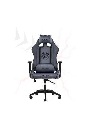 Rio Balerion Antrasit Gri Kadife Terletmez Kumaş Gaming Oyuncu Koltuğu Gri