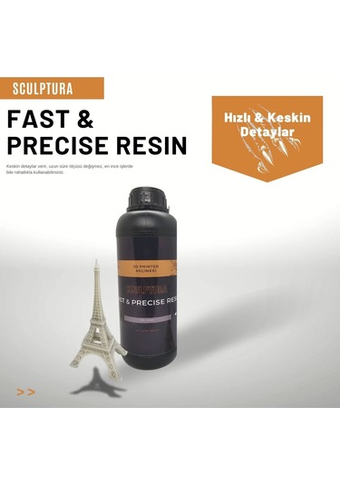 Sculptura Hızlı Reçine Siyah 1kg 1