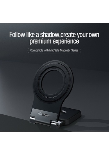 Moly Manyetik Ayarlanabilir Cbtx Nıllkın Snapflex Braket, Magsafe Uyumlu Gri Gri