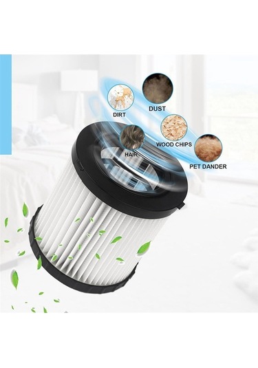 Flybuy Dewalt Atölye Süpürgesi İçin 3 Adet Dcv5801h Filtre, Hepa Teknolojisi