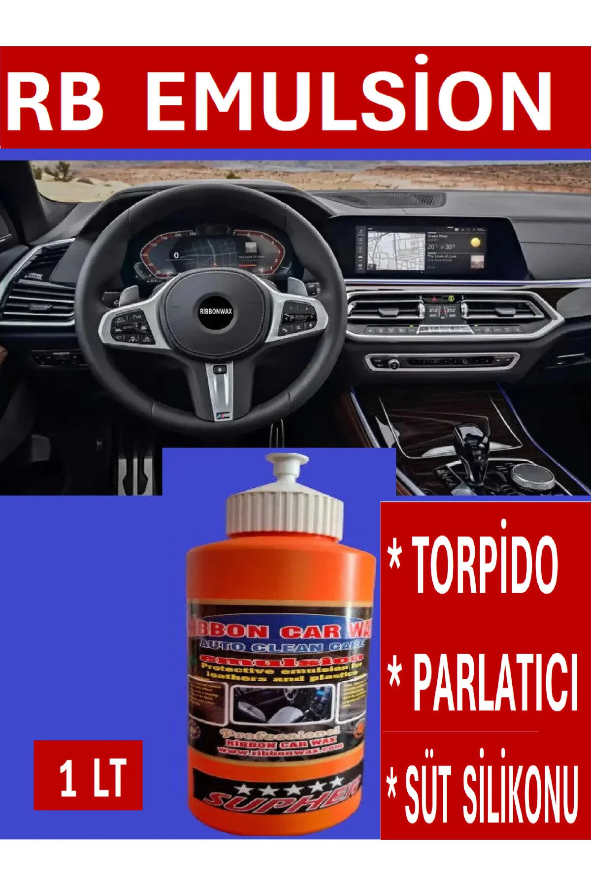 Rb Emulsion Torpido Parlatıcı Plastik Koruyucu Süt 1 Lt