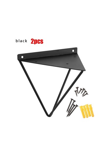 Zyzqstore 2 Adet Oturma Odası Ev Dekor Üçgen Demir Sanat Duvara Monte Çok Renkli Çok Renkli