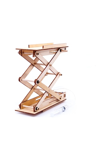 Stemist Box Robotik Kodlama Stem Eğitim Seti Okul Hidrolik Asansör