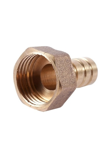 Trendooze 12mm Hortum Bağlantı Konnektörü 1/2bsp Dişi Adaptör, Altın 2831 - Özel Tasarım Diğer