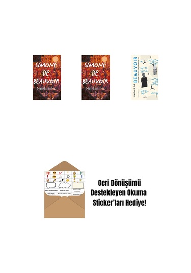 Mandarinler Ciltli + Mandarinler + Nelson Algren'e Aşk Mektupları + Okuma Sticker'ları