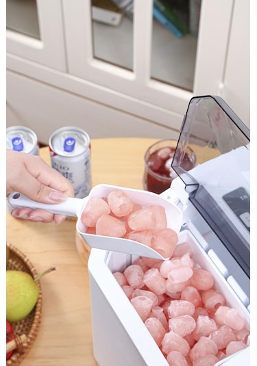 Torima YH16 Beyaz Portatif Taşınabilir Hızlı Buz Yapma Makinası