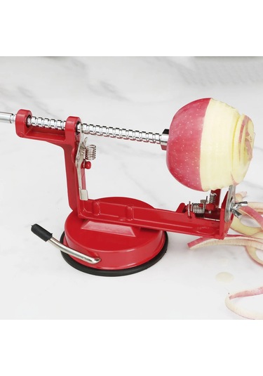 3'ü 1 Arada Meyve Soyucu El Krank Meyve Dilimleyici Meyve Çok Renkli