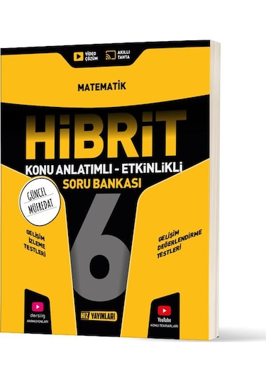 Hız 6. Sınıf Hibrit Matematik Konu Anlatımlı