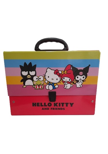 Keskin Color Hello Kitty And Friend Saplı Kutu Dos. Resim Çanta 1