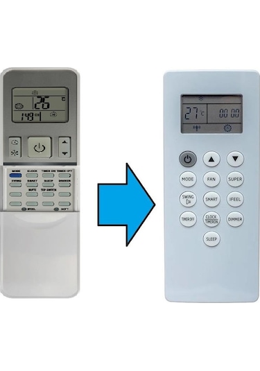 Fjtherma-ecotherma-hisense Dg11h1-01e Dg11h1-01 Klima Kumanda