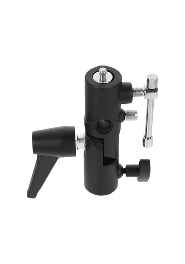Flaş Braket Şemsiye Baskı H-şekilli Stand Tutucu Adaptörü 1/4 ''
