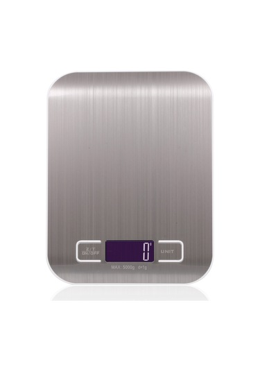 Yaozixa Dijital Mutfak Terazisi - 5kg Ölçüm, Paslanmaz Çelik, Şarj Edilebilir Çok Renkli