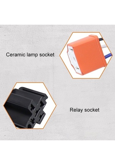 Novahub 12v 2 Lambalı Araba Far Demeti Parlatıcı Kablo, Araba Far Modifikasyonu Kablo