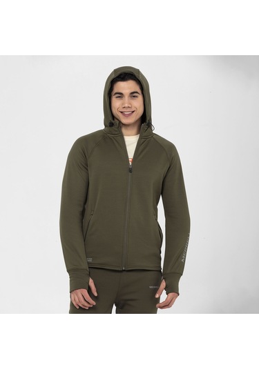 Merrell Merrell Speed Erkek Haki Sweatshirt 33 Haki