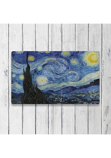 Van Gogh Yıldızlı Geceler Paspas