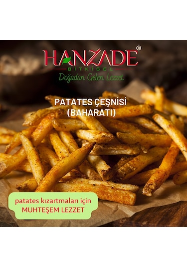 Hanzade Bitkisel Kızarmış Patates Baharatı Çeşnisi 50 G