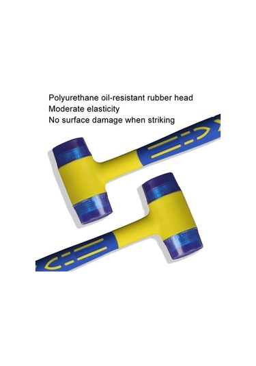 Pazly 45mm Çıkarılabilir Yer Karosu Kurulumu Yumuşak Kapı Pencere Çekiç, Elastik, Dayanıklı, Rahat Kullanışlı