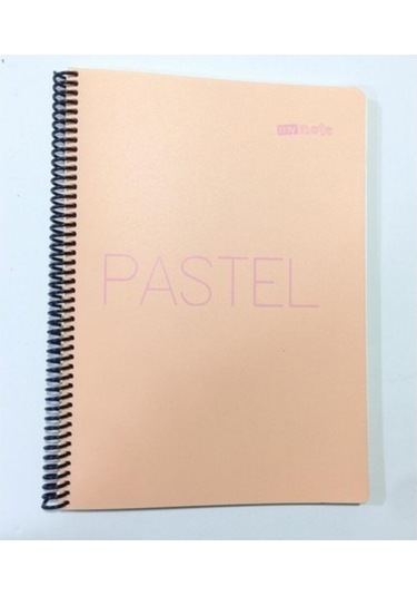 80 Sayfa Kareli Pastel Defter 4 Adet Karışık Renk Çok Renkli