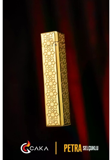 Caka Lighter Petra Selçuklu Benzinli Çakmak - Ckl-059