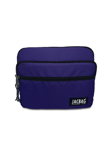 Jacbag Mor Kız Çocuk Ve Kadın Üç Cepli Tablet Telefon Defter Çantası Tablet Kılıfı