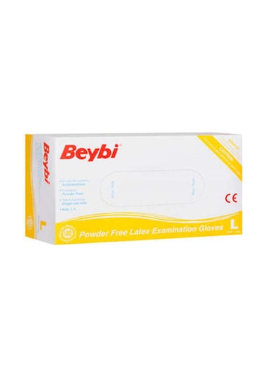 Dolphin Beybi Lateks Pudrasız Muayene Eldiveni L 20 Paket