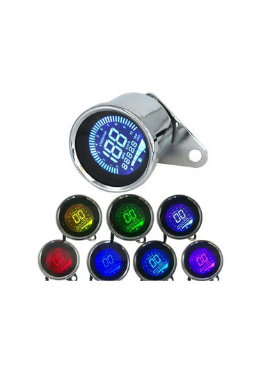 Evrensel 12 V Motosiklet Enstrüman Modifiye Dijital K12547-s