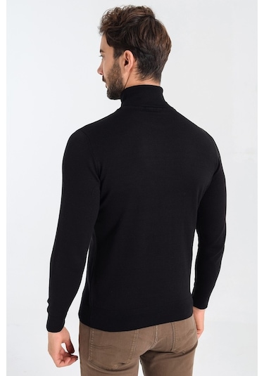 Heyss Balıkçı Yaka Erkek Triko Kazak