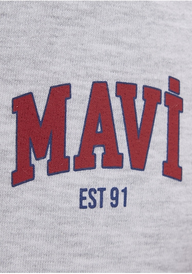 Mavi - Mavi Logo Baskılı Gri Eşofman Altı 1010757-85438 Gri