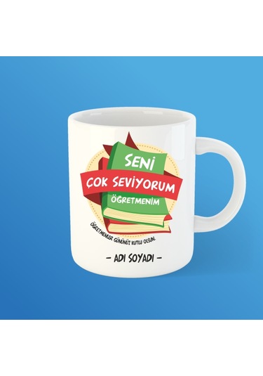 Öğretmenler Günü Kupa Bardak-5