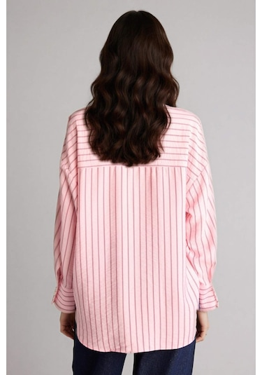 Defacto Relax Fıt Baskılı Uzun Kollu Tunik C5629ax26sppn186 Pembe-pn186 Defacto Relax Fıt Baskılı Uzun Kollu Tunik C5629ax26sppn186 Pembe-pn186