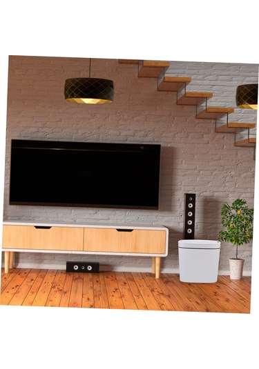 Qfdr Akıllı Çöp Tenekesi Sensörlü Çöp Tenekesi Sensörlü Çöp Beyaz