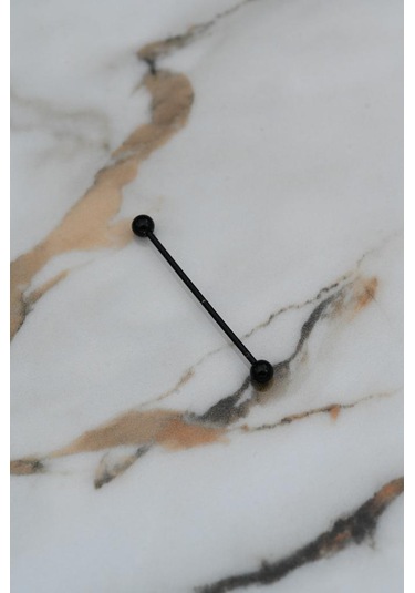 316l Cerrahi Çelik Siyah Düz Köprü Piercing-0vp175 Çok Renkli