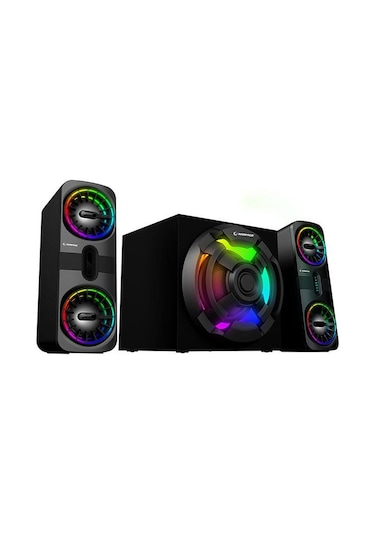 Rampage RMS-311 Shard 2 1 80W Rgb Işıklı Speaker Siyah