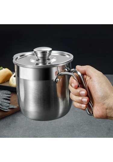 Techbloom 1 Adet Premium 304 Paslanmaz Celik Yumurta Aki Ayirici Without Lid1 Saglikli Pisirme Ve Firin İcin Kolay Yumurta Sarisi Ve Protein Ayirma Ahşap