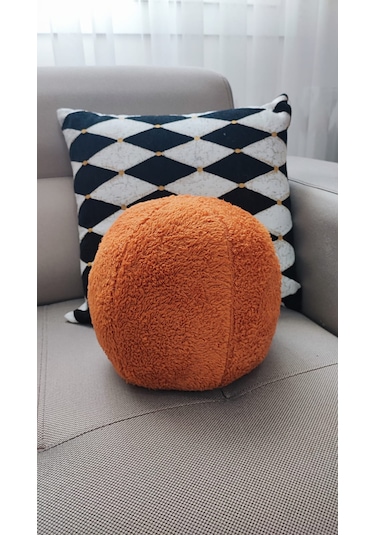 Top Kırlent Yastık 1 Büyük Kiremit 42 Cm