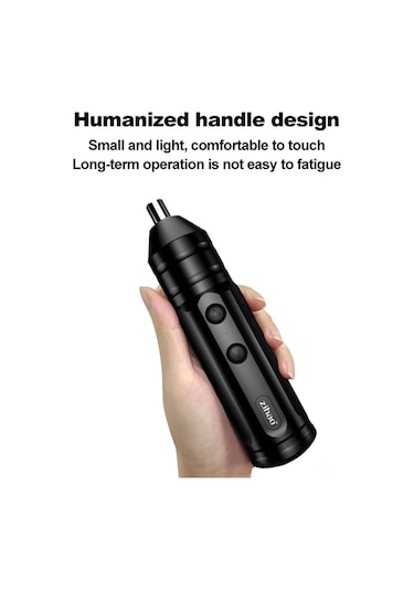 Konesam Usb Şarjlı Mini Elektrikli Tornavida Seti - 3n.m Tork, İki Yönlü Çalışma, Hafif Ve Taşınabilir Elektrikli Araç X1 Geliştirilmiş Versiyon