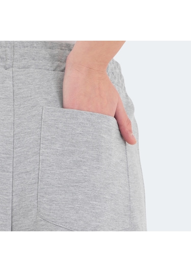 Slazenger RAMLAH I Kadın Cepli Gri Şort