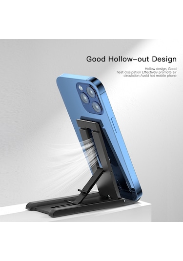 Cbtx Essager Taşınabilir Cep Telefonu Tutucu Ayarlanabilir Katlanabilir Masaüstü Telefon Braketi Standı - Yeşil