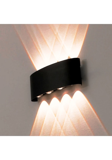 Cata Ct-8013 Kapri Modern Dış Mekan Led Aplik Amber