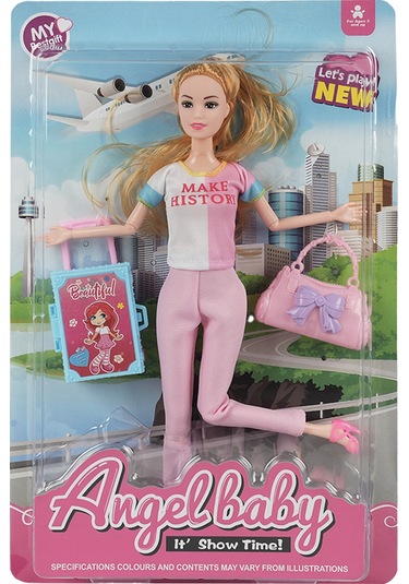 Bıgtree Angelbaby Seyahat Bebekleri Seri2 Make Hıstory Yazılı Tiş