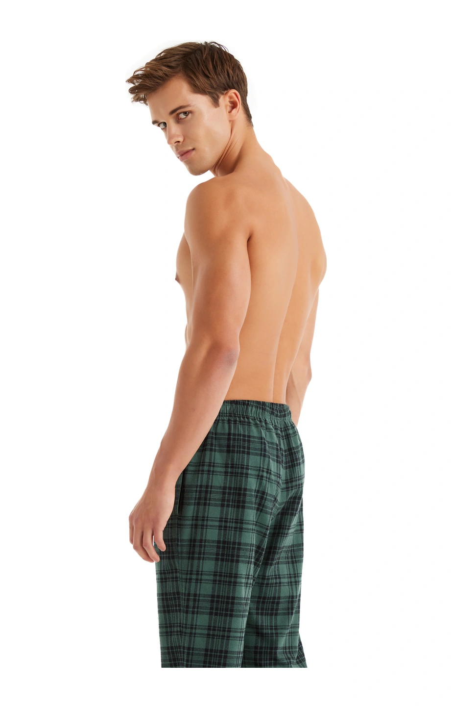 Erkek Pijama Altı 40588 - Yeşil