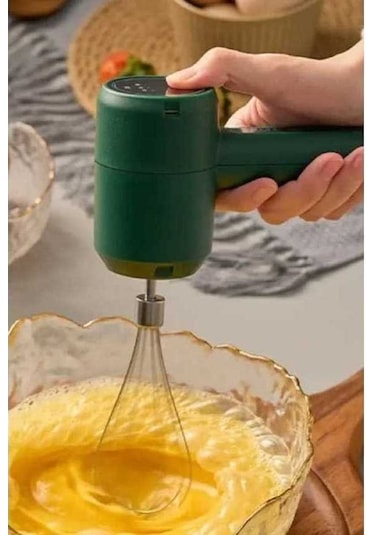 Pazly Yeşil Taşınabilir Şarjlı Qm Mikser Kademeli Kablosuz 3 Zv Yeşil Blender Yeşil