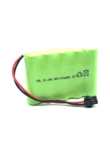 6V 1300Mah  Oyuncak Araba Pili Bataryası