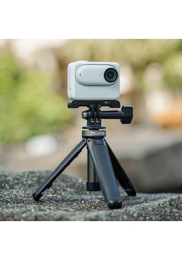 Tongxida Mini Spor Kamerası İçin Telesın Evrensel Masaüstü Selfie Tripod, 13.4-25.5cm Ayarlanabilir