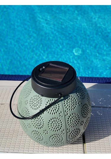 Greentech Güneş Enerjili Dekoratif Led Fener / Askılı Bahçe Feneri / Bahçe Dekorasyon Feneri / GT-SL25G