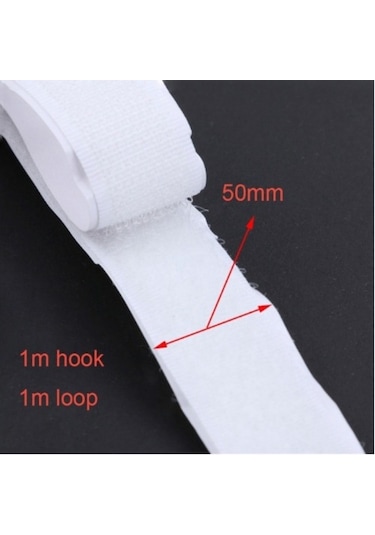 Cırt Cırt Bant, 5Cm Yapışkanlı Cırt Band, Renk Ve Boy Seçmeli