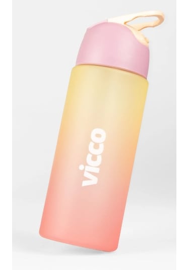 Vicco Su Matarası Kilitli Kapak Tritan Quick Matara Suluk 500 Ml Pembe