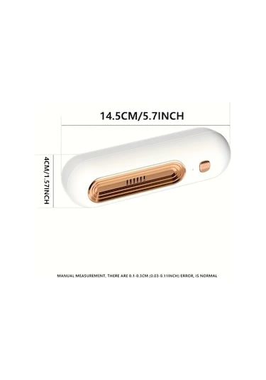 Elmpaly Hotu Mutfak Buzdolabı Koku Giderici Usb Şarj Altın Taşınabilir Hava Temizleyici